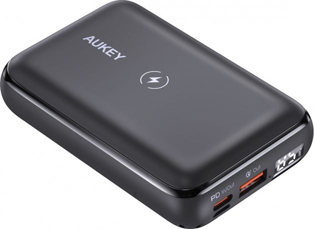 Powerbank Aukey PB-WL01S Basix Pro Mini 10000mAh Czarny