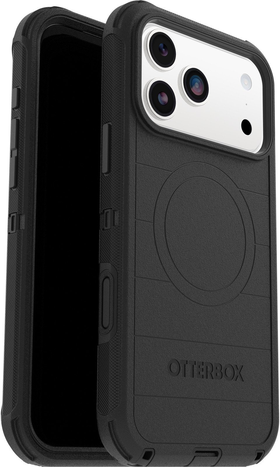OtterBox Defender MagSafe Camera Control SHAKEITOFF - black