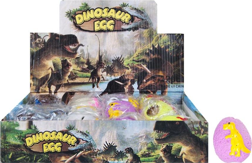 Mega Creative -MC ZAB WYCISKNA DINOSAUR 6CM DISP 12/288