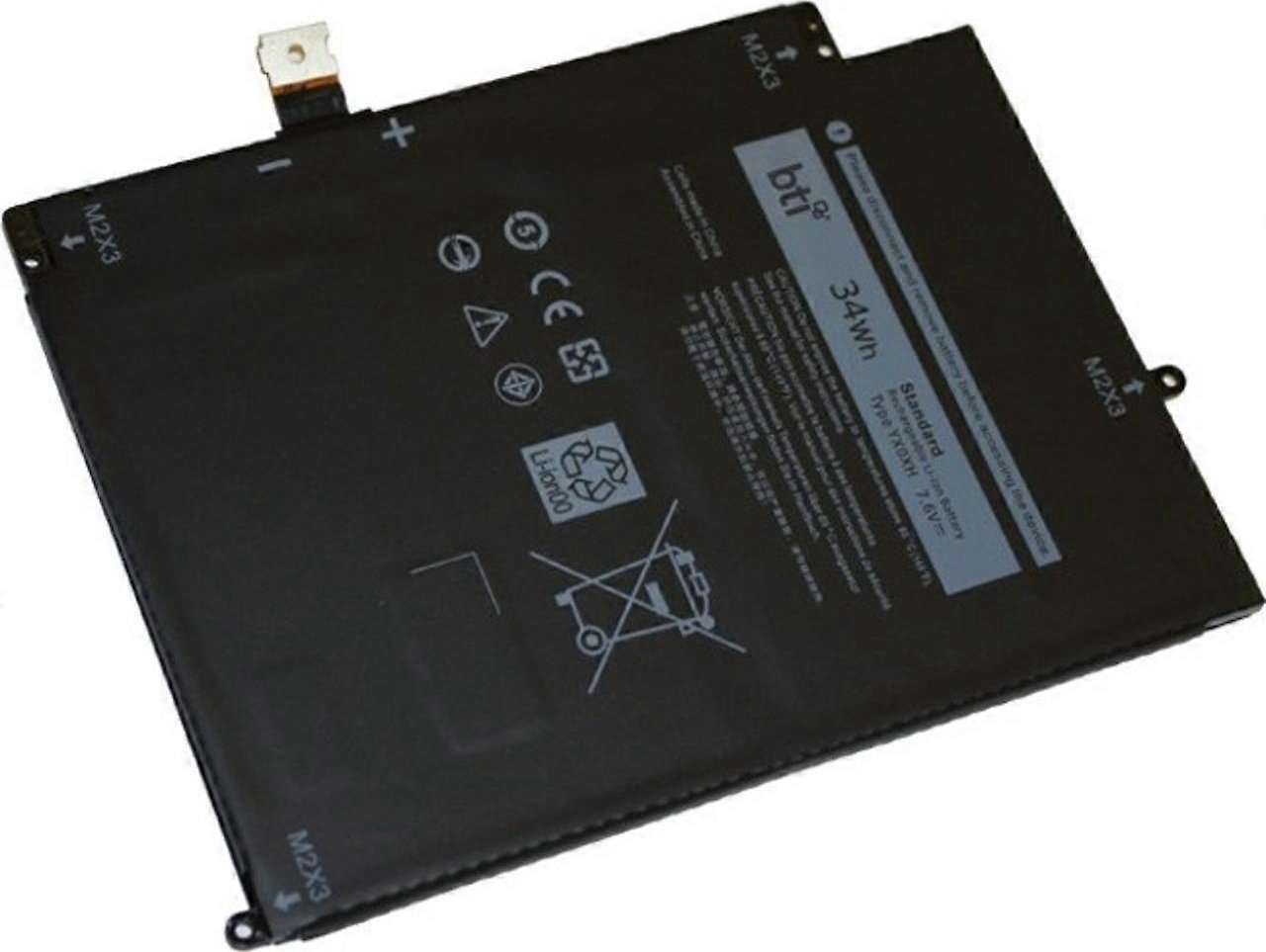 Bateria Dell BTRY PRI 34WHR 2C LITH SMP