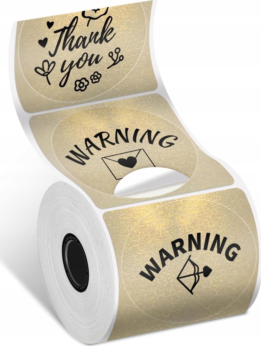 Phomemo Papier Naklejki 140x Etykieta Okrągła Złota Do Phomemo M110 M120 M200 M220 / Xy-gd5050-140