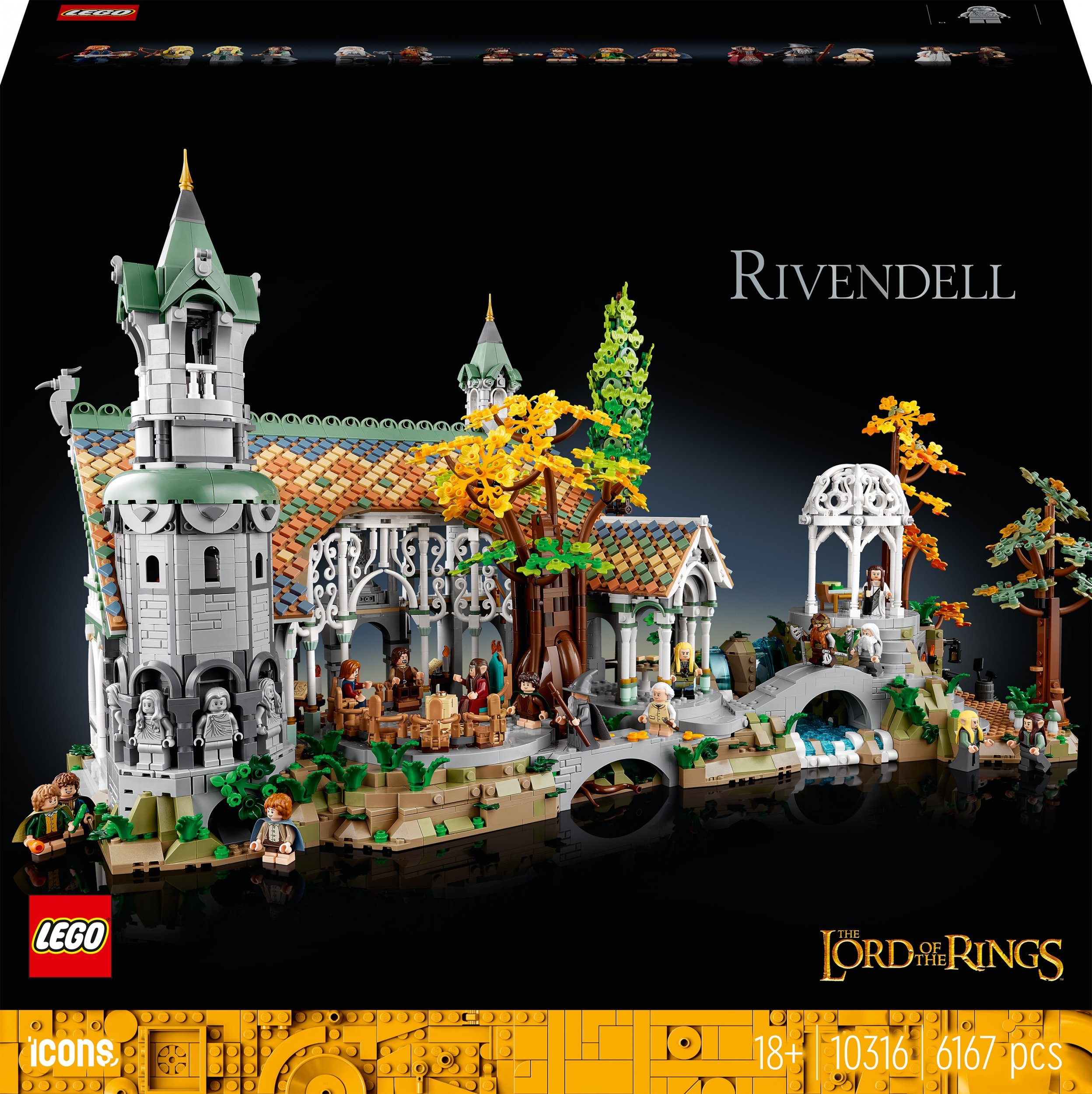 LEGO Lord of The Rings Władca Pierścieni: Rivendell (10316)
