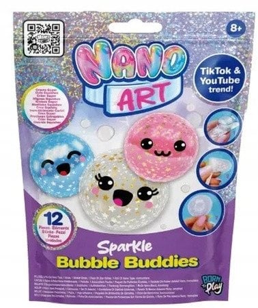 NANO ART Sparkle Bubble Buddies, zestaw kreatywny