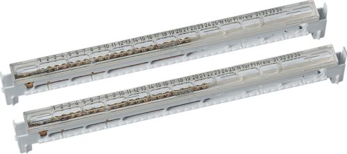 Hager Wspornik z zaciskami PE/N 2x22 zacisków Volta (VZ523)