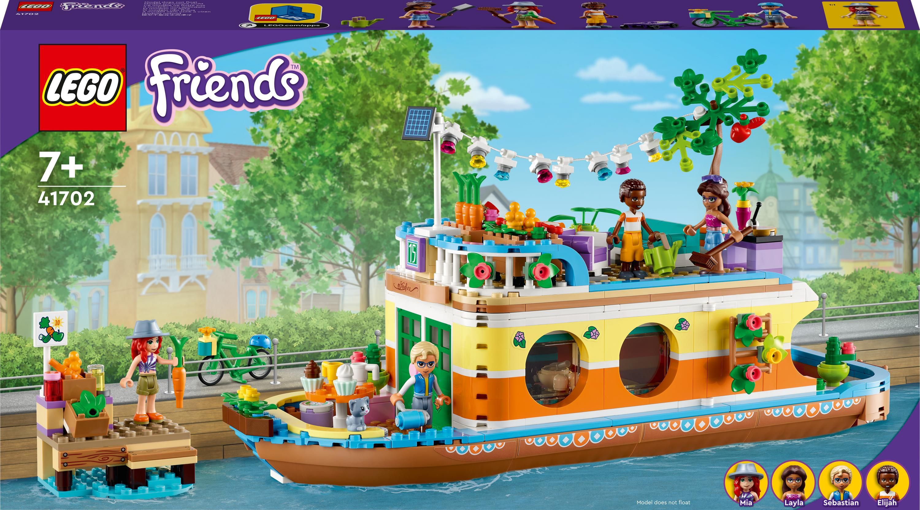 LEGO Friends Łódź mieszkalna na kanale (41702)