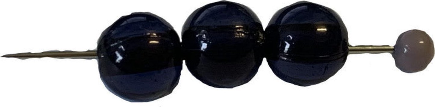 kufer-pasmanteria.pl Korale Akrylowe Kula 10mm (14szt) Czarny