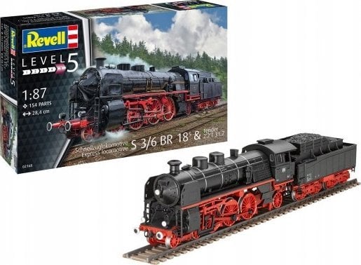 Revell Model plastikowy Lokomotywa Express Locomotive S3/6 1/87