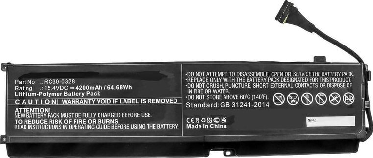 Bateria CoreParts Battery 64.68Wh Li-Polymer