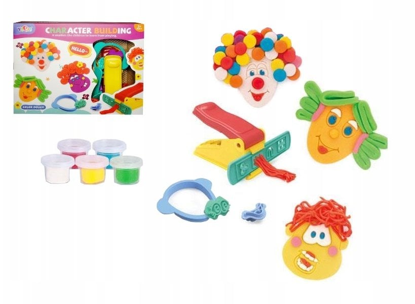 Masa plastyczna buźki i fryzury