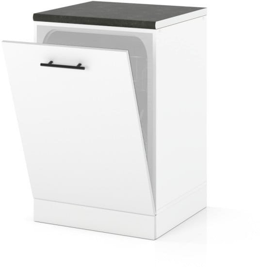 Front Do Zabudowy Zmywarki 60cm Szafka Kuchenna Spremium Biały Mat