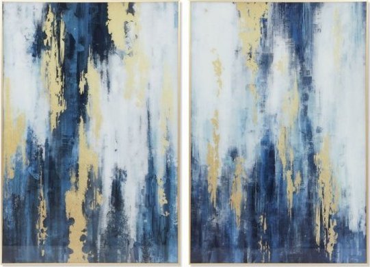 DKD Home Decor Obraz DKD Home Decor 80 x 2,5 x 120 cm Abstrakcyjny Nowoczesny (2 Sztuk)