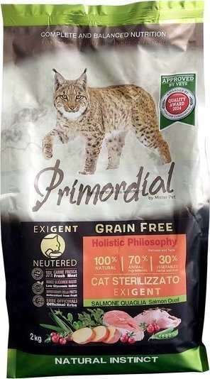 Primordial Primordial Exigent Karma Dla Kota Łosoś Przepiórka 2kg