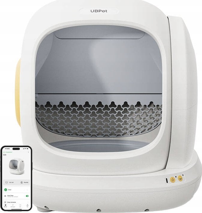 Inteligentna samoczyszcząca kuweta dla kota UBPet C20