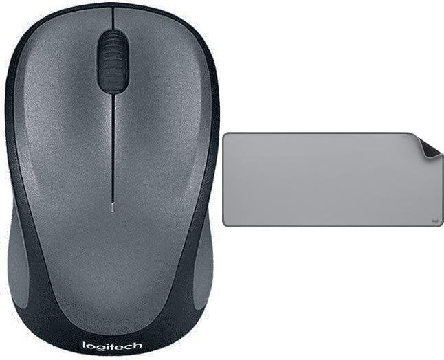 Mysz Logitech M235 (910-002201) + Studio Series - MID GREY (956-000052)