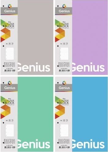 Astra Kołozeszyt A4/80K kratka Genius 2 ASTRA