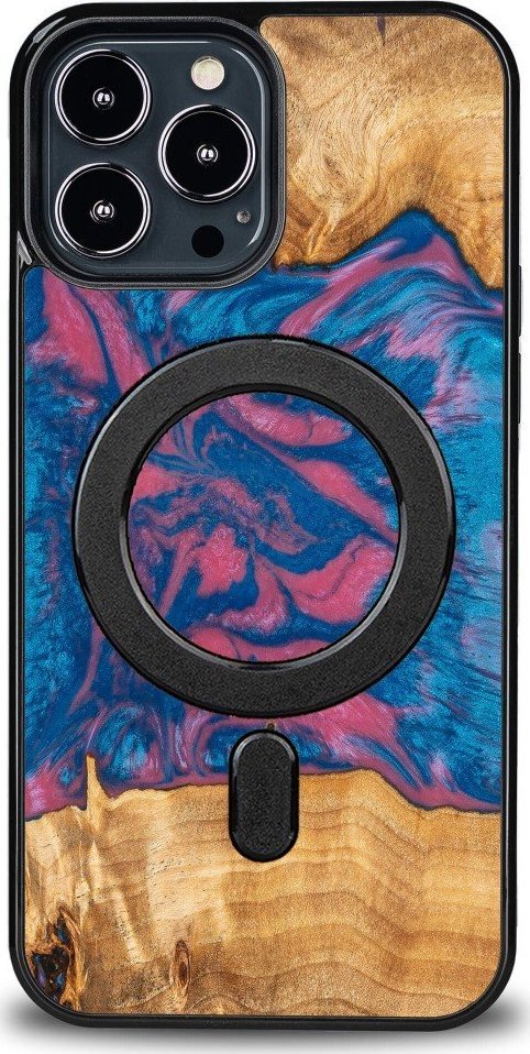 BeWood Etui Bewood Unique na iPhone 13 Pro Max - Neons - Vegas z MagSafe