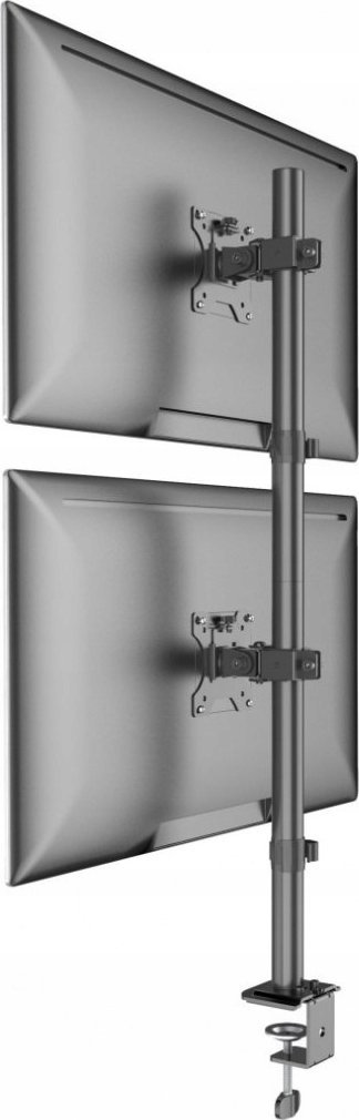 Pawonik PIONOWY UCHWYT NA DWA MONITORY ERGONOMICZNY WERTYKALNY 32 VESA