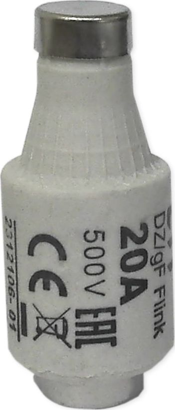 ETI ETI Wkładka bezpiecznikowa 20A DII gF / BiWts 500V AC/440V DC E27 002312106