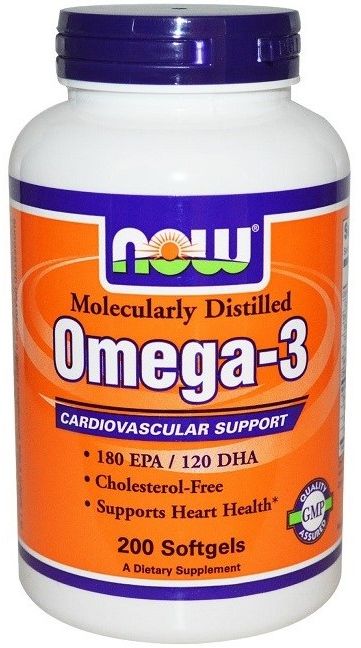NOW Foods Omega 3 - 200 kapsułek