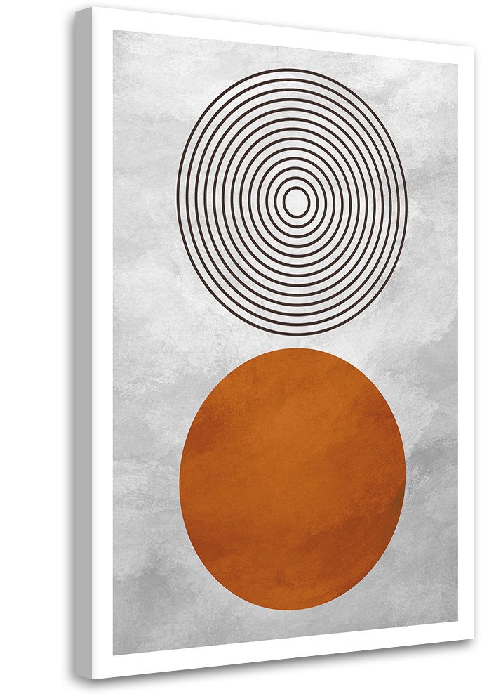 Feeby obraz na płótnie Geometryczne kształty boho 80x120 xxl