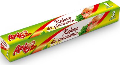 Amigo Rękaw do pieczenia Amigo-Kartonik 3m uniwersalny