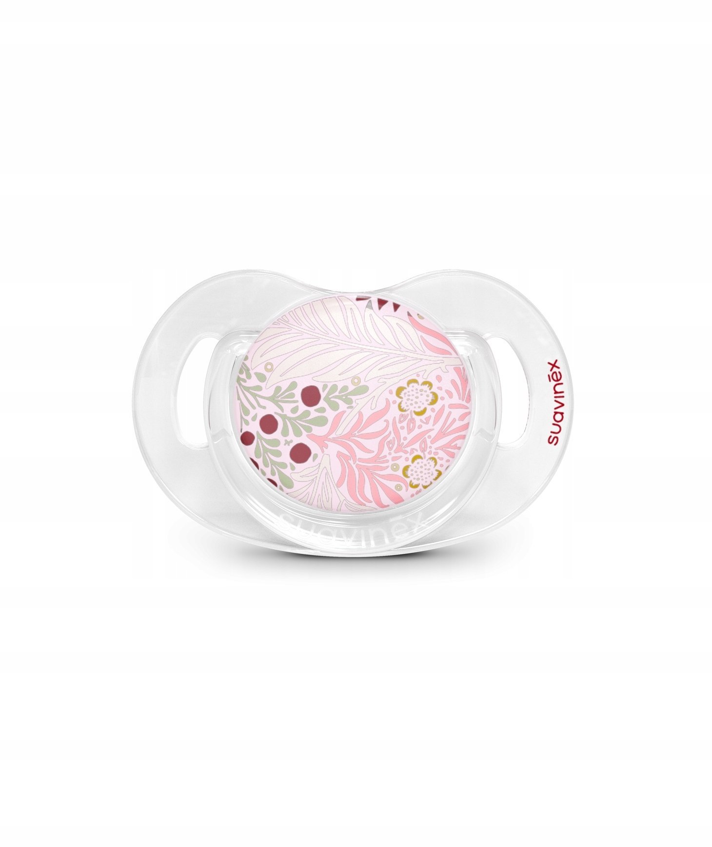 Suavinex 308935-SMOCZEK fizjologiczny SX PRO SILIKONOWY 18M RÓŻOWY POETRY