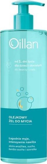 Oillan Oillan Olejkowy żel do mycia 400ml