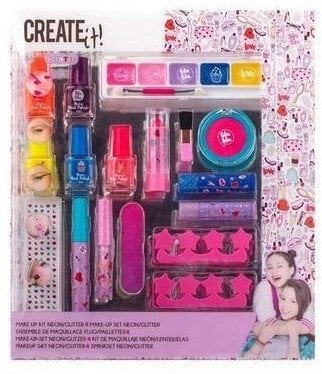 CREATE IT! make-up box neon/glitters 84511