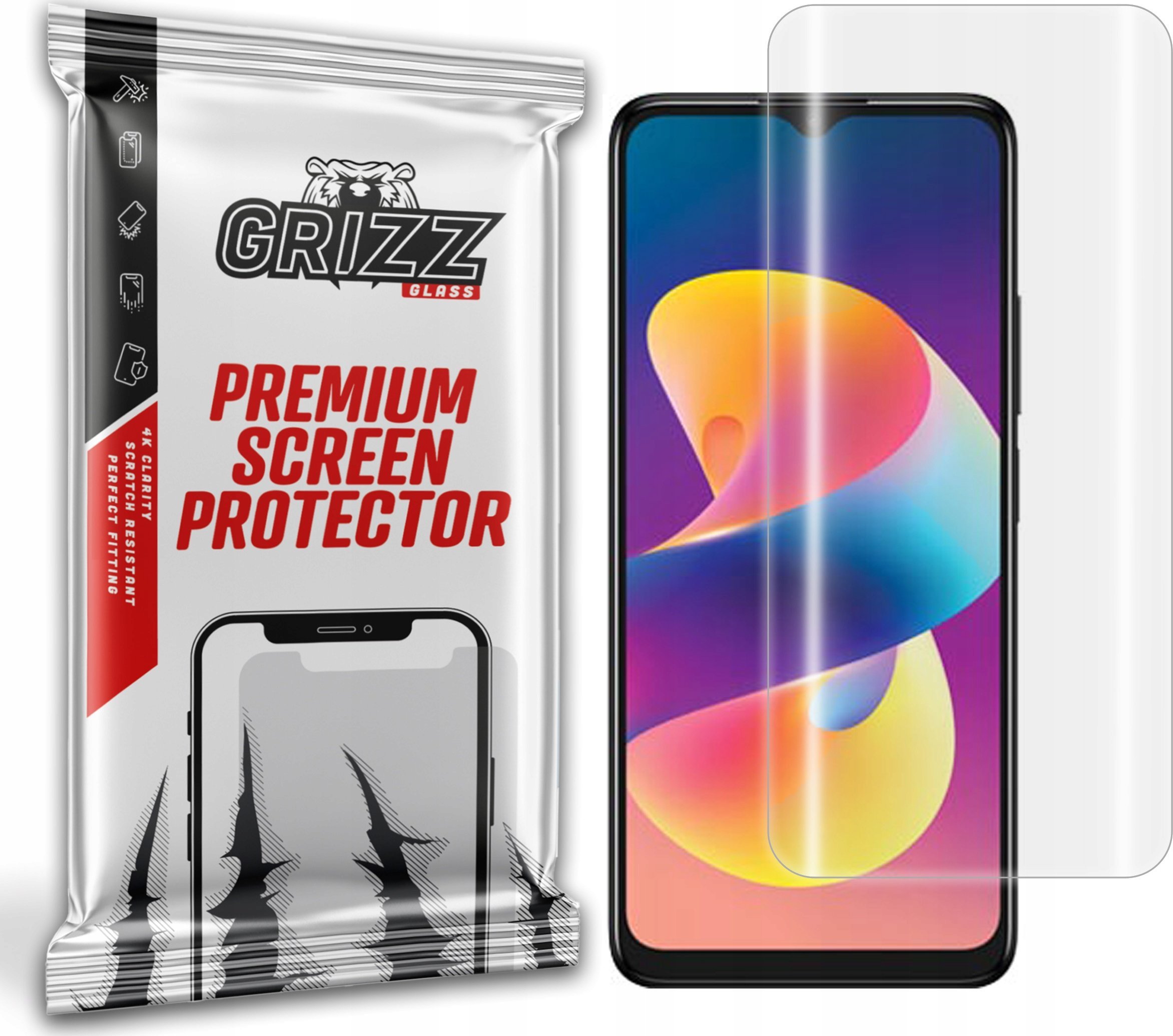 GrizzGlass Folia hydrożelowa GrizzGlass Hydrofilm do TCL 50 LE