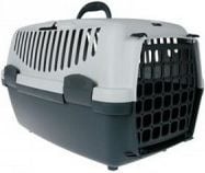 Zolux Transporter GULLIVER 3 z plastikowymi drzwiczkami jasnoszary/ciemnoszary