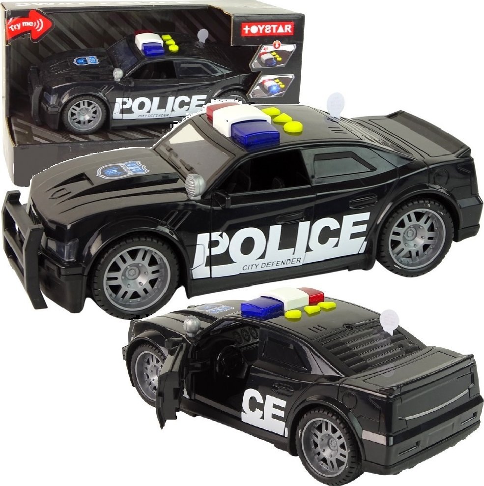 Qulki Auto policyjne policja POLICE napęd koguty dźwięk samochód policyjny