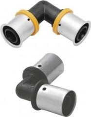 KAN-therm kolano PPSU 50x50 z pierścieniem zaprasowanym Press (1009068048)