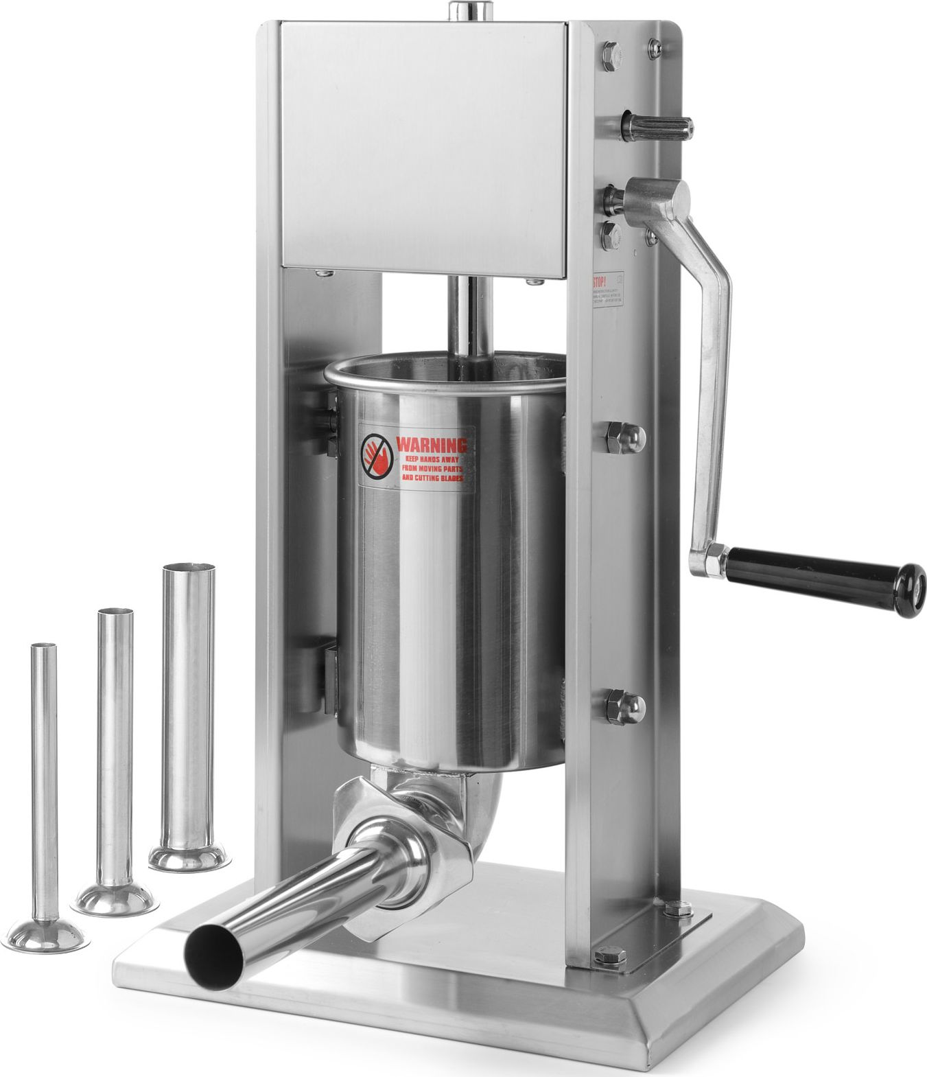 Hendi Nadziewarka napełniacz szpryca do kiełbas pionowa PROFI LINE 3L + lejki Hendi 282571 Nadziewarka napełniacz szpryca do kiełbas pionowa PROFI LIN