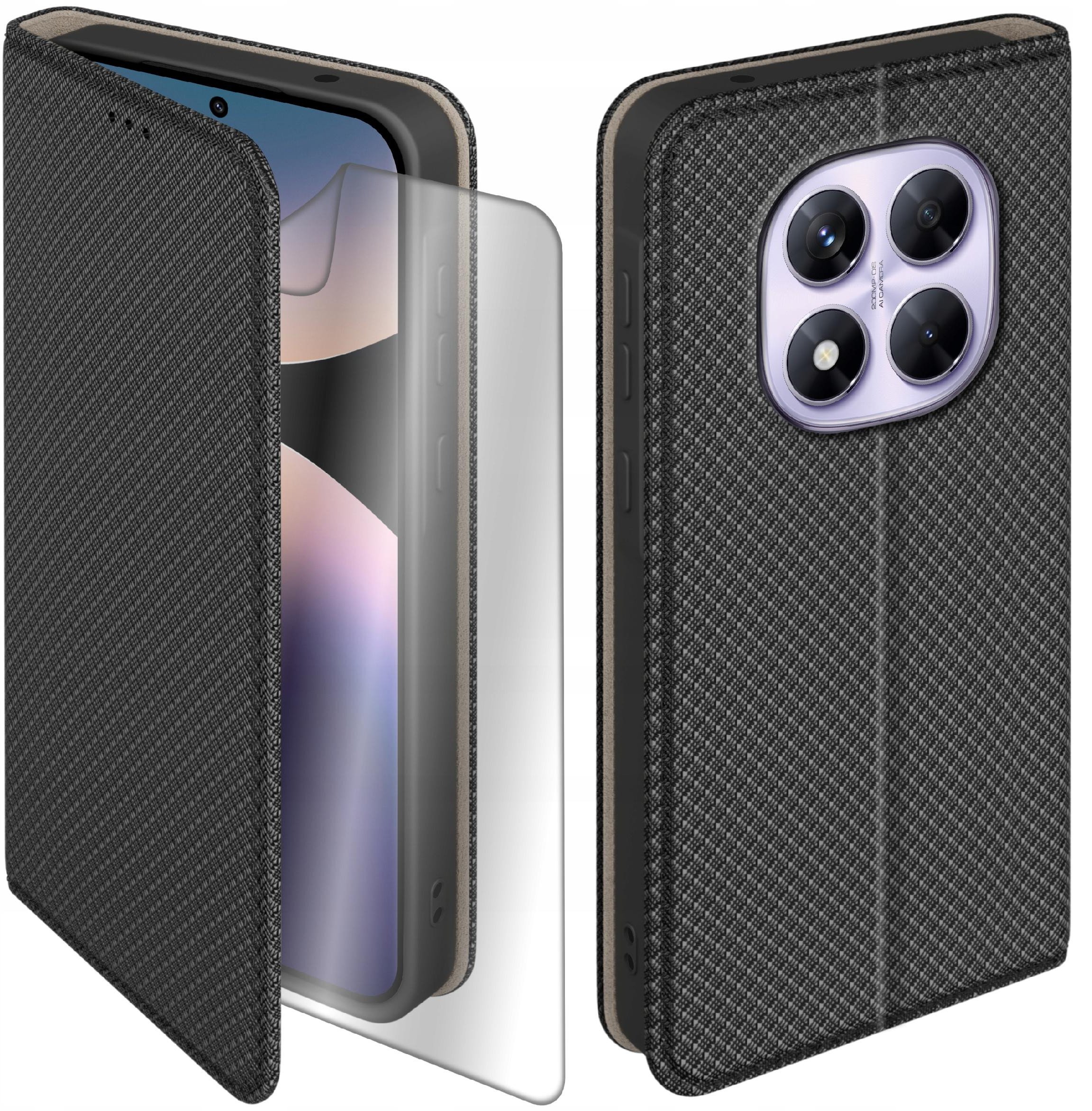 Etui z klapką do Xiaomi Redmi Note 14 Pro | Pro+ 5G Zamykane Futerał +Folia