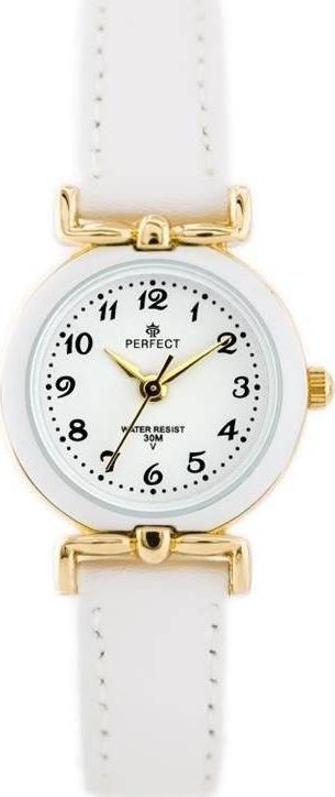 Perfect ZEGAREK DZIECIĘCY PERFECT LP004-2 - KOMUNIJNY - biały (zp801a)