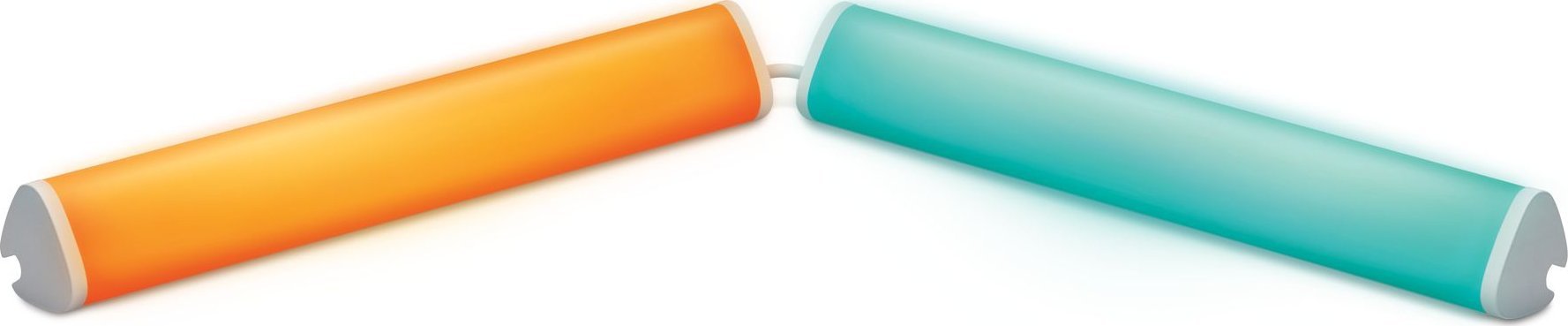 Lampa sufitowa Signify WiZ LightBar Tischleuchte Tunable White&Color 800lm 2erPack