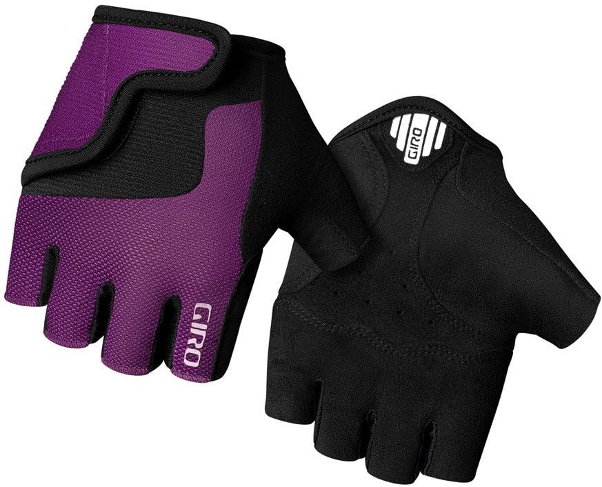 Rękawiczki juniorskie GIRO BRAVO JR krótki palec throwback purple roz. L (obwód dłoni od 162 mm / dł. dłoni od 165 mm) (NEW 2025)