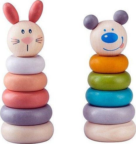 Artyk Drewniana piramidka - zwierzątko mix