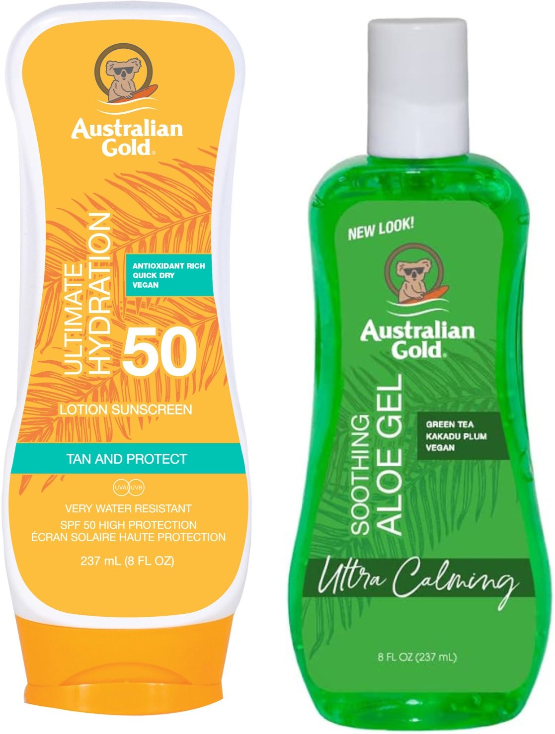 Australian Gold SPF50 Krem Przeciwsłoneczny 237ml + Aloe Po Opalaniu