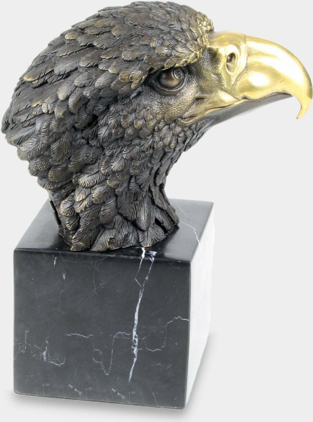 rzezbyzbrazu Głowa Orła Rzeźba z Brązu