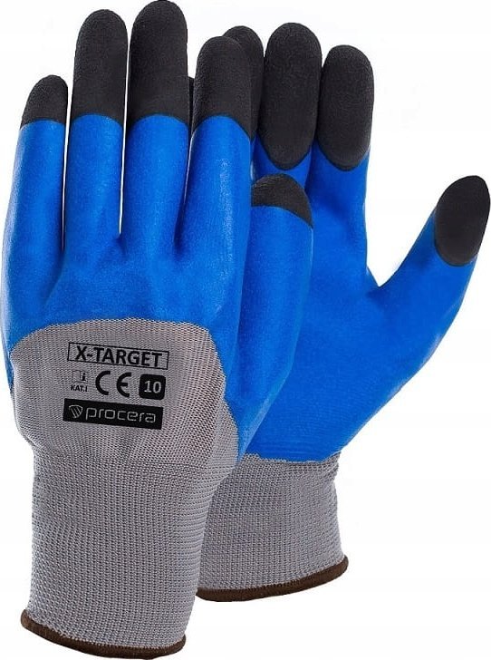 PROCERA Rękawice Ochronne Powlekane Lateksem X-Target 10 Procera X-Target 10 5902767612289