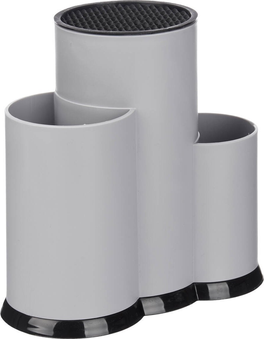 Kinvara Stojak na noże, plastikowy, 12,5 x 23 x 22 cm