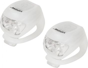 Rebel Komplet świateł do roweru w obudowie silikonowej