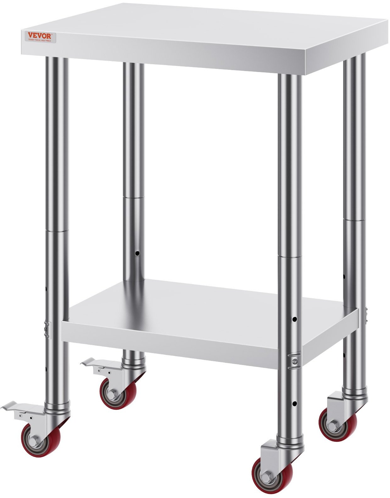 Stół gastronomiczny nierdzewny roboczy blat kuchenny 61x45 cm