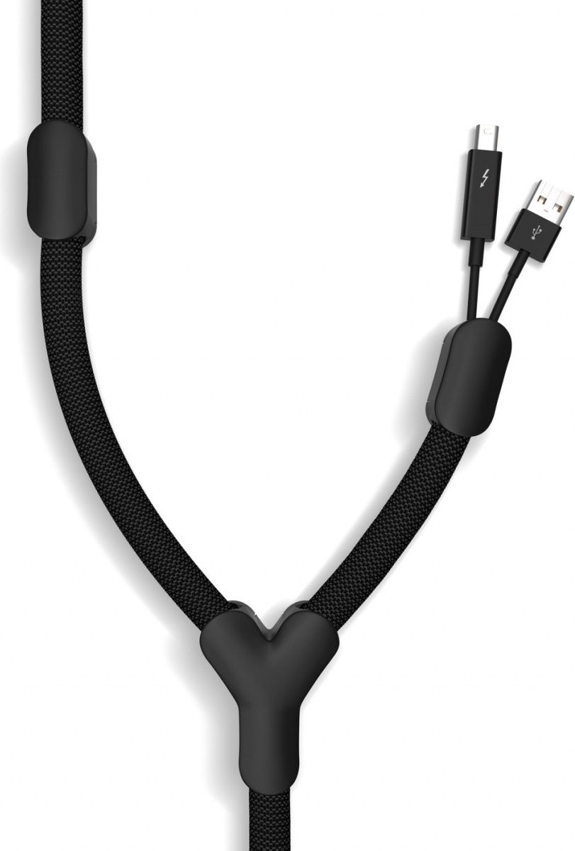 Organizer BlueLounge Otulina na przewody Czarny 1 sztuka (SB-BL)