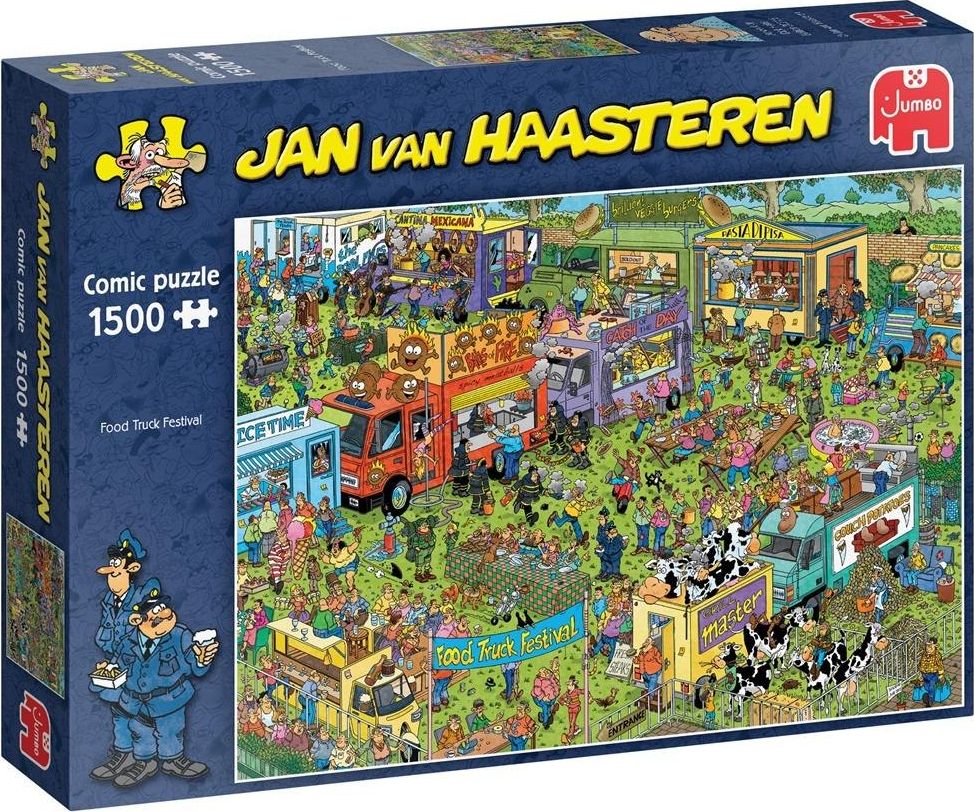Jumbo Puzzle 1500 Haasteren Festiwal Food Trucków G3