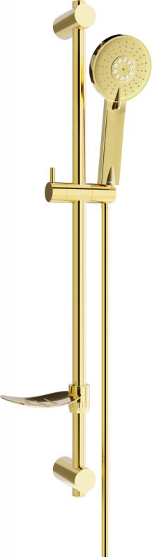 Zestaw prysznicowy Mexen Mexen DF40 zestaw prysznicowy suwany, złoty - 785404582-50
