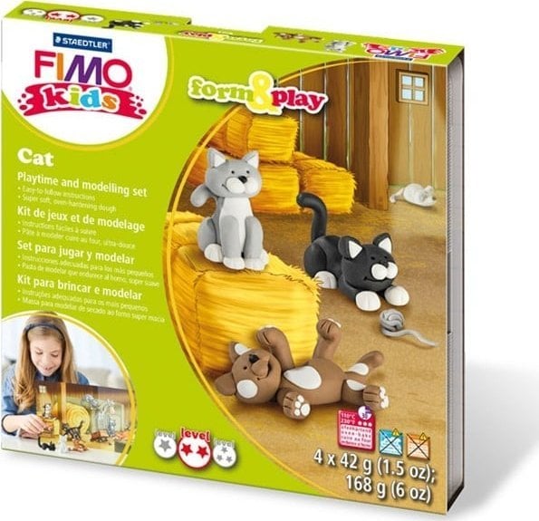 Fimo FIMO Set Mod.masse Fimo kids F&P cat