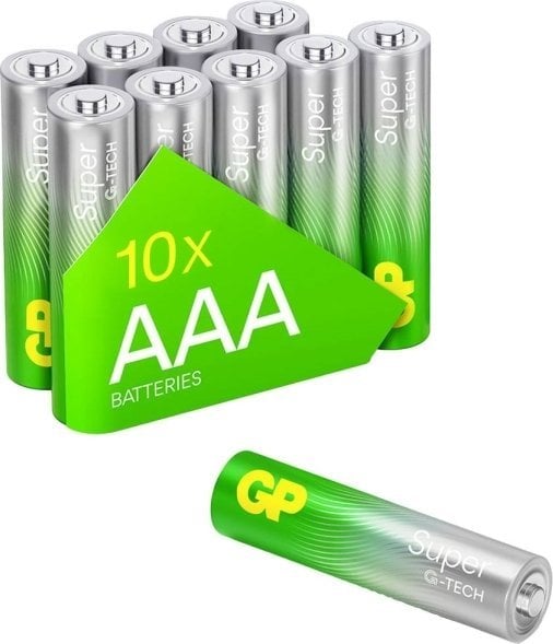 GP 6+4 GP Super Alkaline 1,5V AAA Micro LR03 GPSUP24A997C10