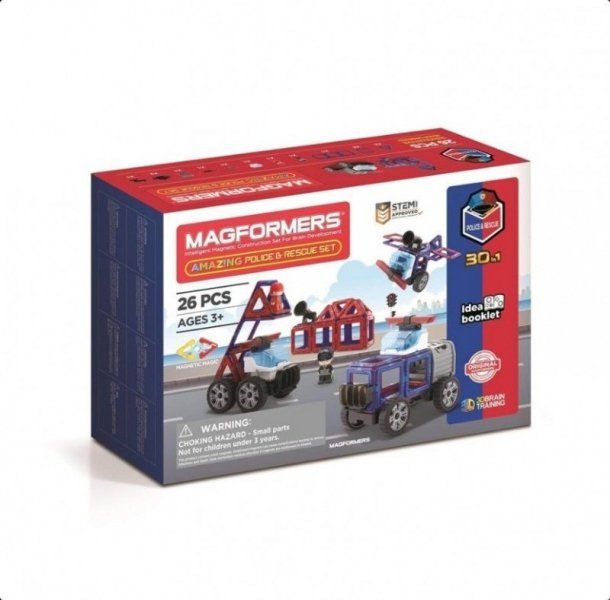 Magformers Klocki Amazing Police (005-717001)
